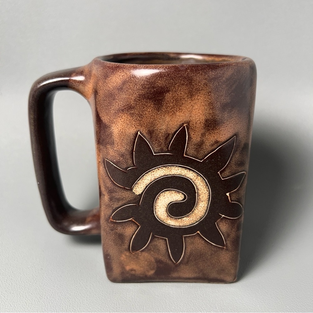 Mara Stoneware Sun Mug